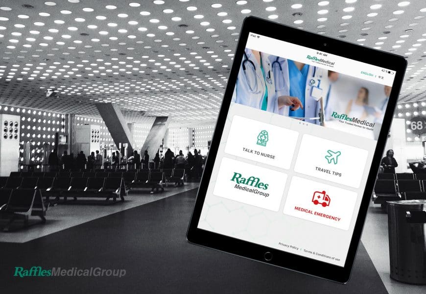 Raffles Medical Group Telemedicine Kiosk